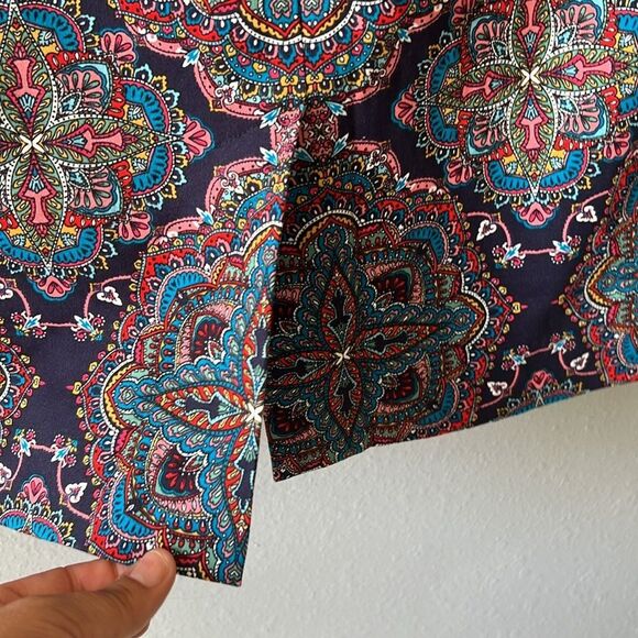 Talbots Multicolor Paisley Skirt - Picture 5 of 8